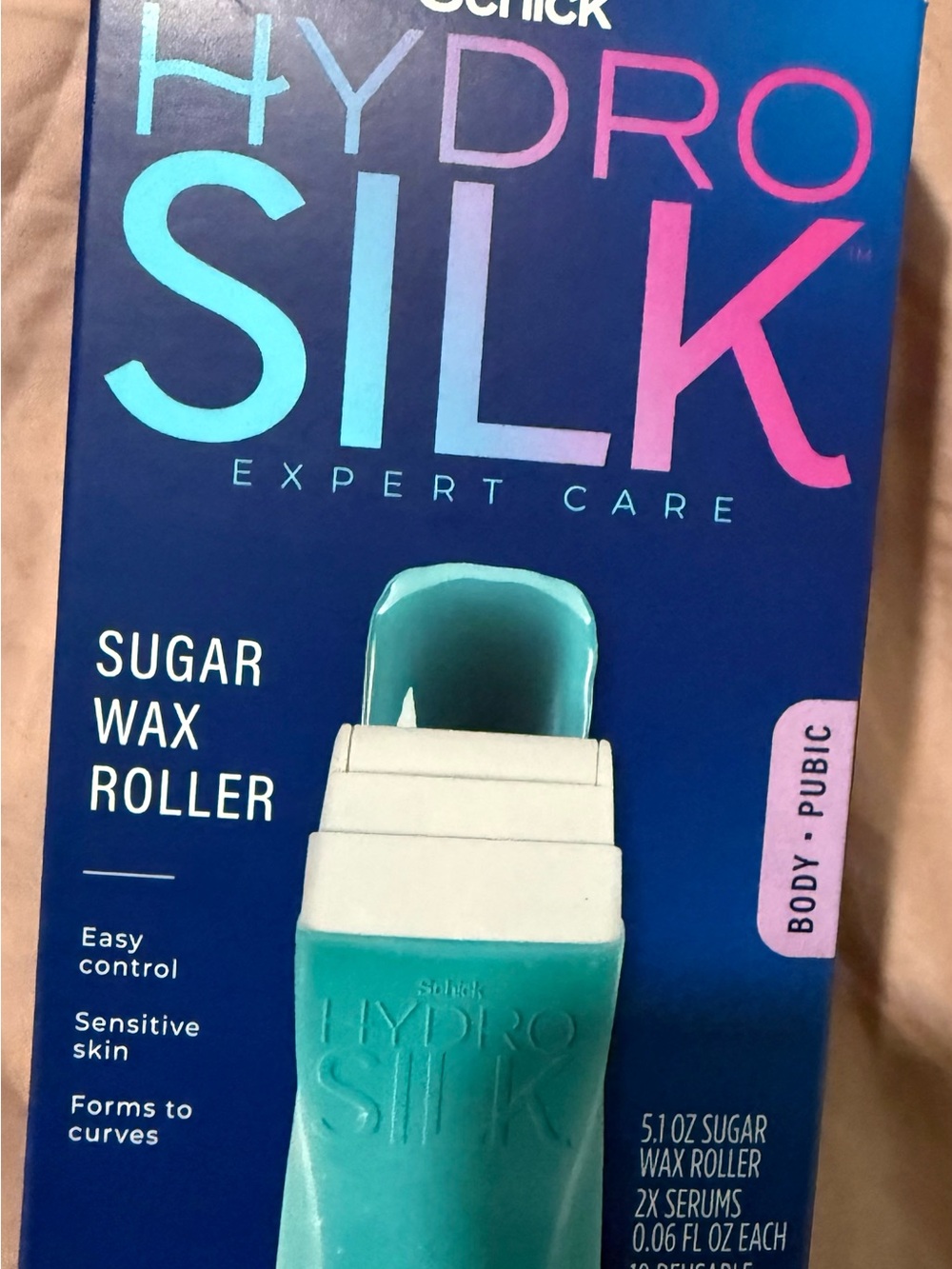 Schick Hydro Silk Sugar Wax Roller in Teal